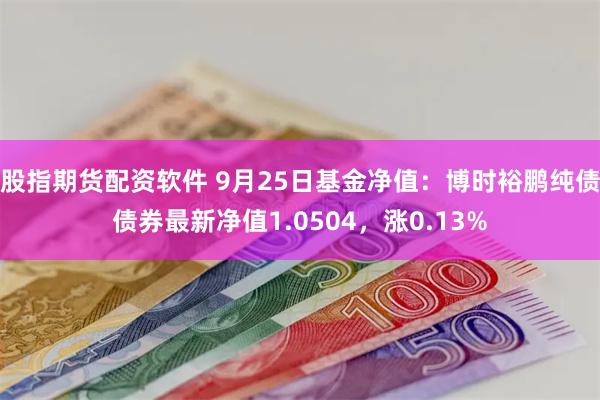 股指期货配资软件 9月25日基金净值：博时裕鹏纯债债券最新净值1.0504，涨0.13%