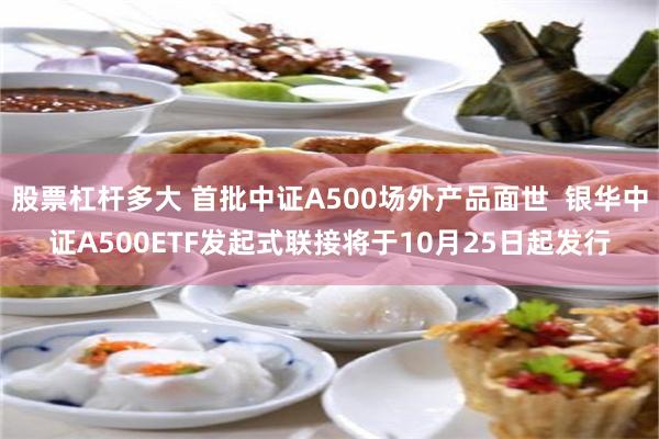 股票杠杆多大 首批中证A500场外产品面世  银华中证A500ETF发起式联接将于10月25日起发行