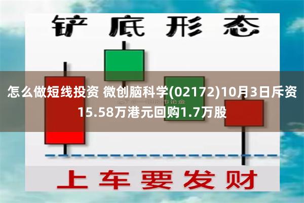 怎么做短线投资 微创脑科学(02172)10月3日斥资15.58万港元回购1.7万股