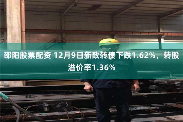 邵阳股票配资 12月9日新致转债下跌1.62%，转股溢价率1.36%